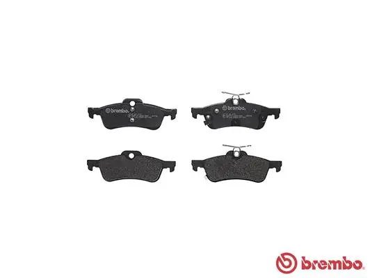 P28070 Brembo Колодки тормозные дисковые комплект