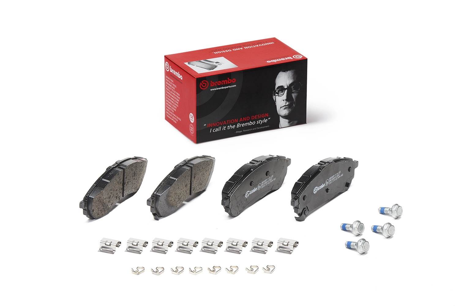 P24235 Brembo Колодки тормозные дисковые комплект