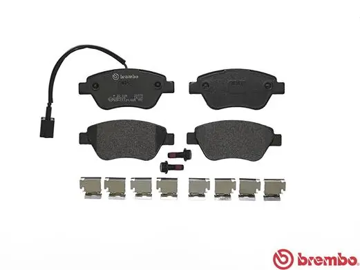 P23108 Brembo Колодки передние