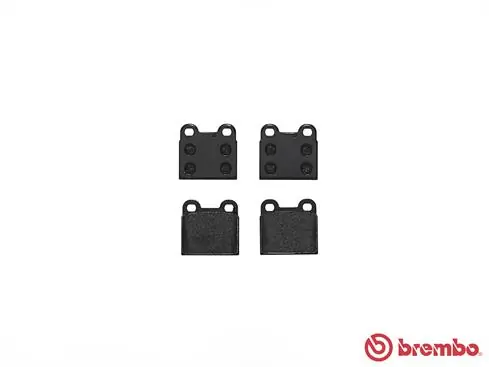 P06001 Brembo Колодки тормозные дисковые комплект