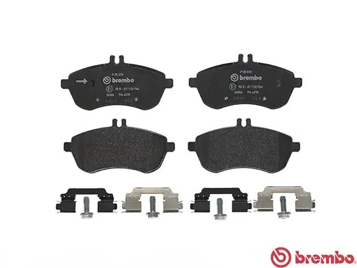 P50070 Brembo Колодки передние