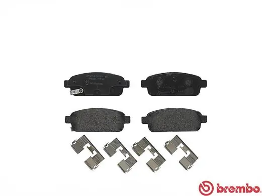 P59080 Brembo Колодки тормозные дисковые комплект