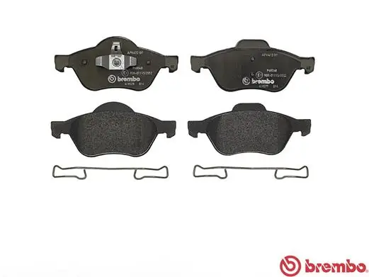 P68048 Brembo Колодки передние
