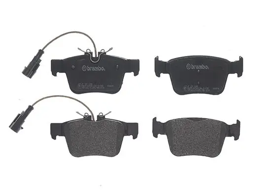 P23180 Brembo Колодки тормозные дисковые комплект
