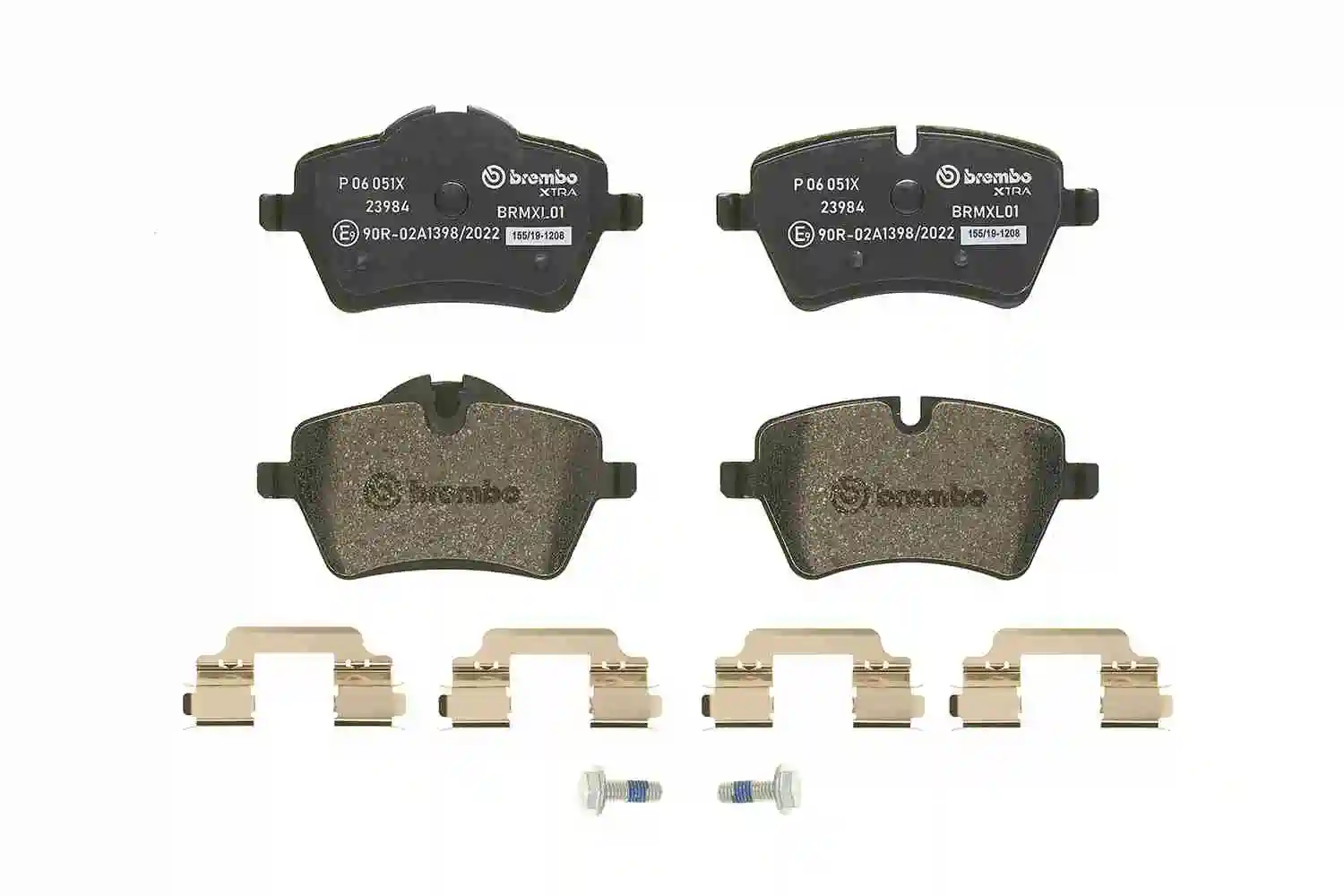 P06051X Brembo Колодки передние