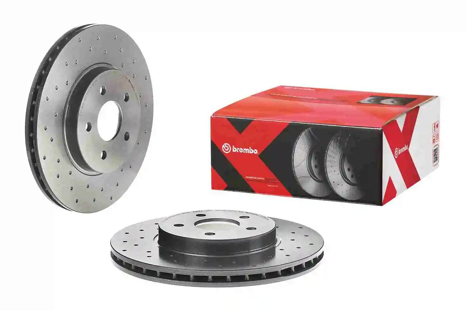 0986651X Brembo Диск тормозной передний