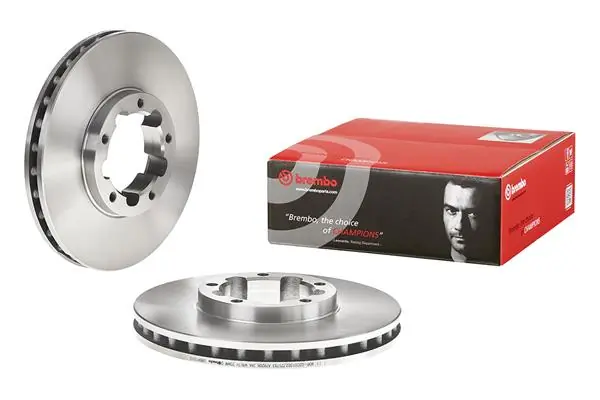 09B41010 Brembo Диск тормозной передний