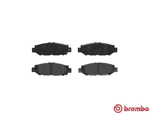 P83038 Brembo Колодки тормозные дисковые комплект