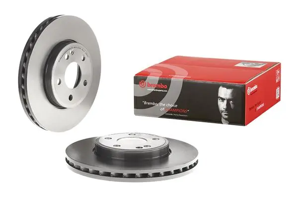 09B43641 Brembo Диск тормозной передний