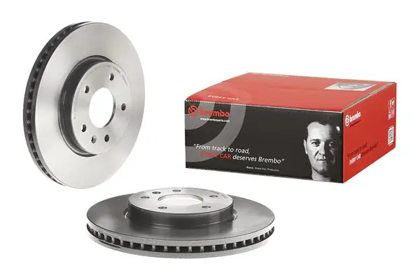 09A63011 Brembo Диск тормозной передний