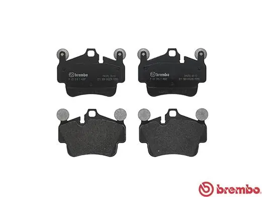 P65015 Brembo Колодки передние