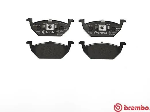 P85041 Brembo Колодки передние