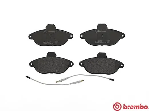 P23072 Brembo Колодки передние