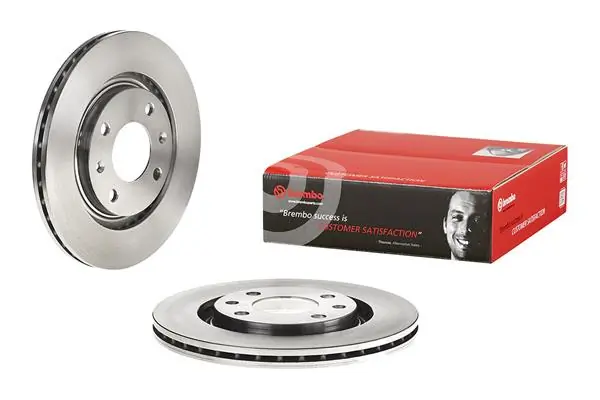09498724 Brembo Диск тормозной передний