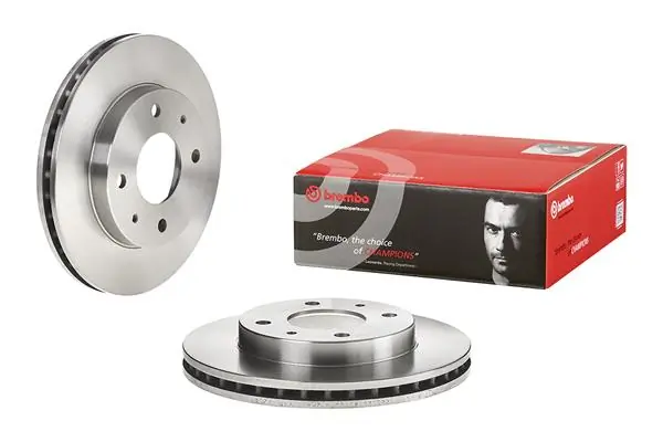 09704310 Brembo Диск тормозной передний