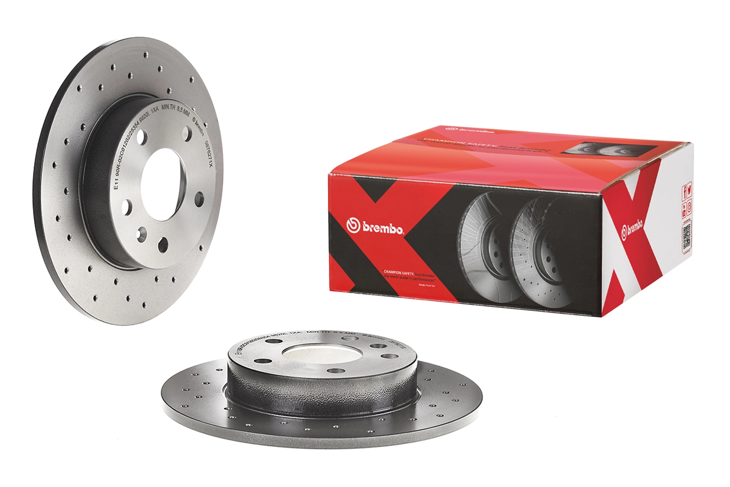0876271X Brembo Дисковый тормоз