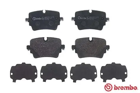 P36033 Brembo Колодки тормозные дисковые комплект