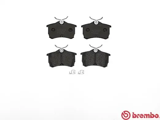 P28030 Brembo Колодки тормозные дисковые комплект