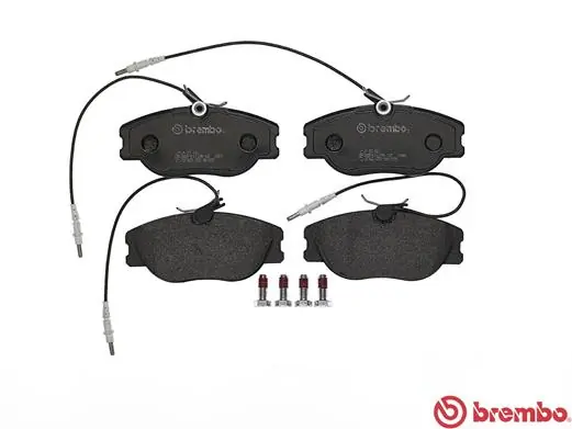 P23061 Brembo Колодки передние