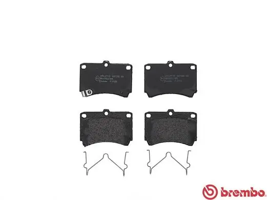 P49016 Brembo Колодки передние