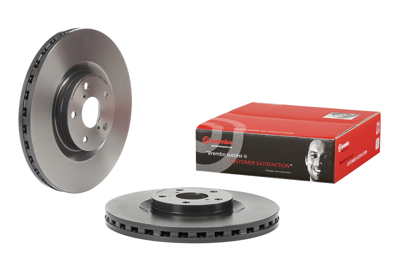 09D50711 Brembo Диск тормозной передний