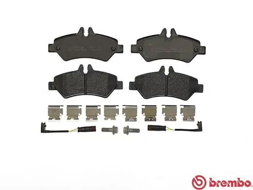 P50084 Brembo Колодки тормозные дисковые комплект