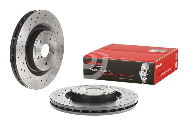 09C82811 Brembo Диск тормозной передний