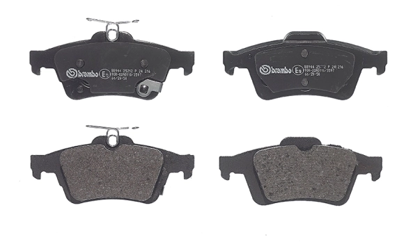 P24216 Brembo Колодки тормозные дисковые комплект