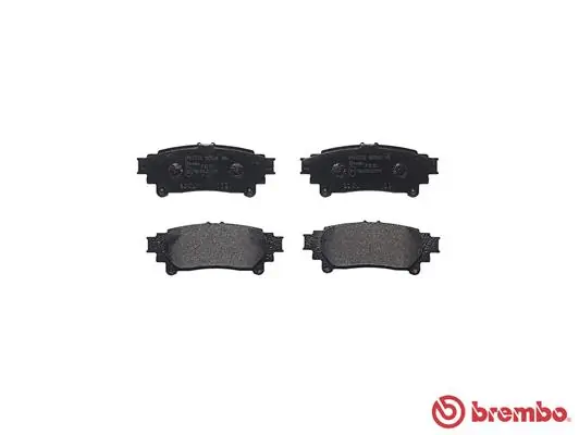 P83152 Brembo Колодки тормозные дисковые комплект
