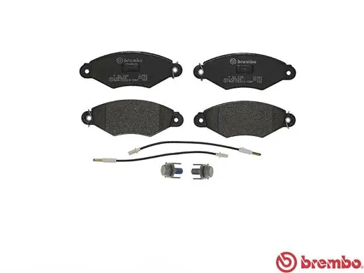 P56038 Brembo Колодки передние