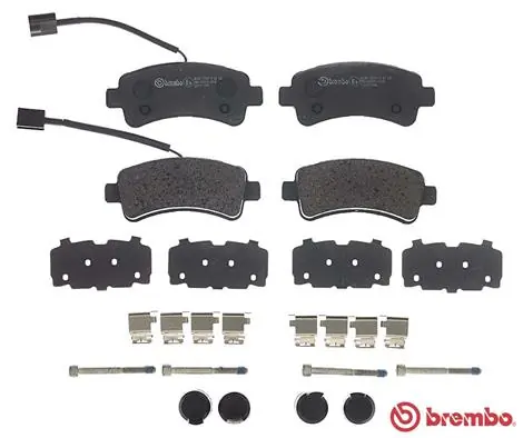 P61130 Brembo Колодки тормозные дисковые комплект