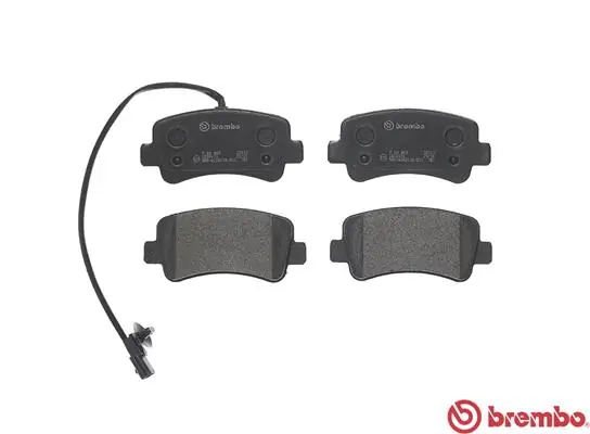 P68063 Brembo Колодки тормозные дисковые комплект