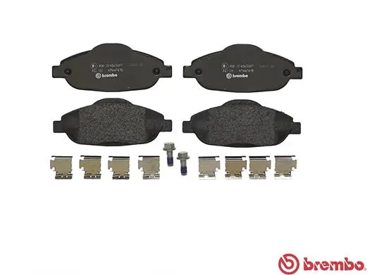 P61101 Brembo Колодки передние