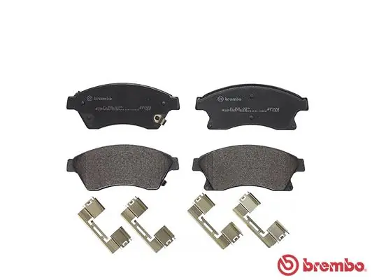 P59076 Brembo Колодки передние