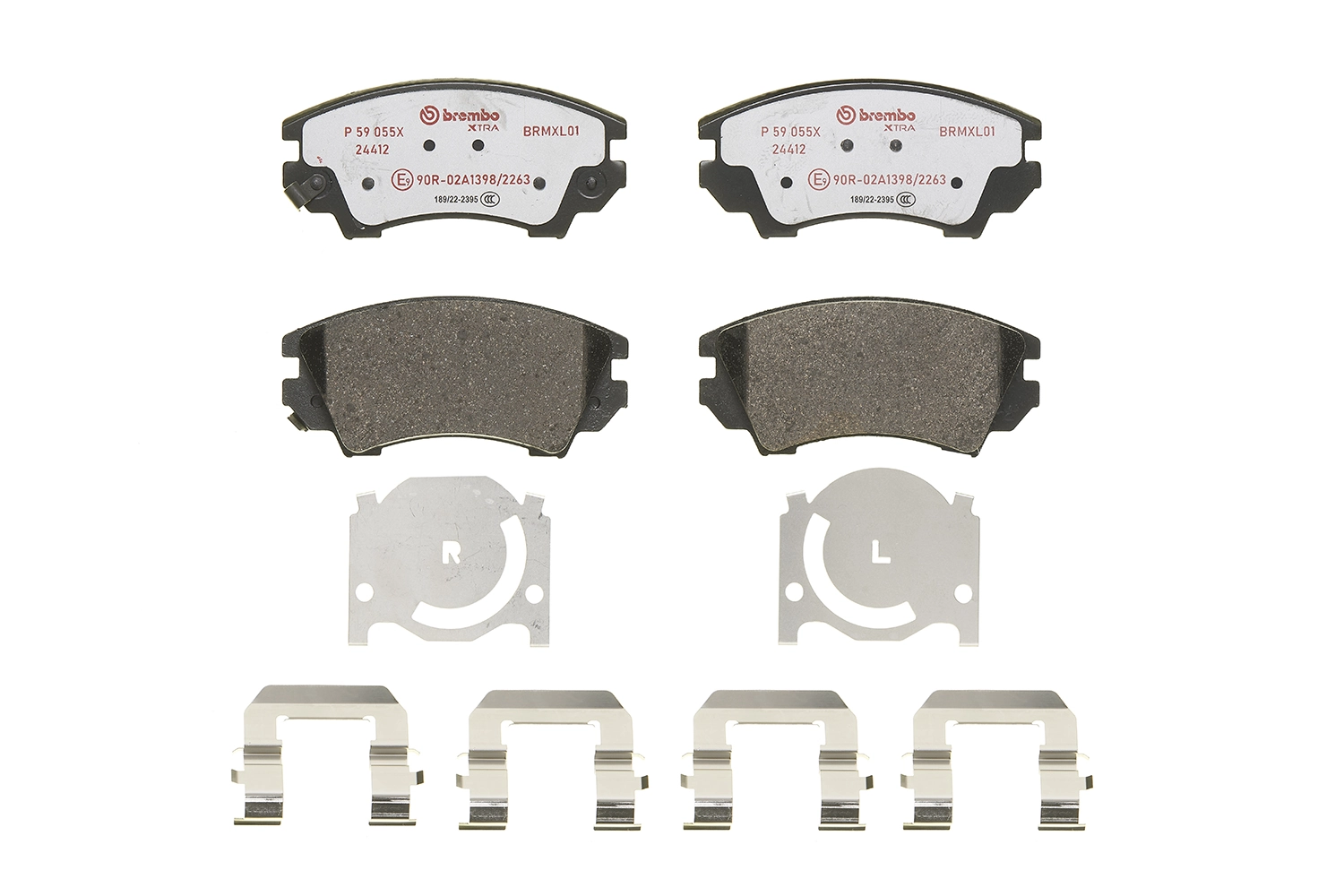 P59055X Brembo Колодки передние