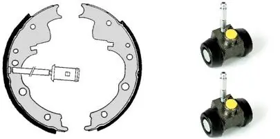 Купить U00926310A Mazda Задние барабанные тормозные колодки