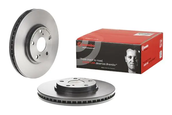09A11011 Brembo Диск тормозной передний