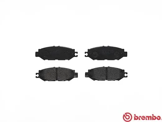 P83036 Brembo Колодки тормозные дисковые комплект
