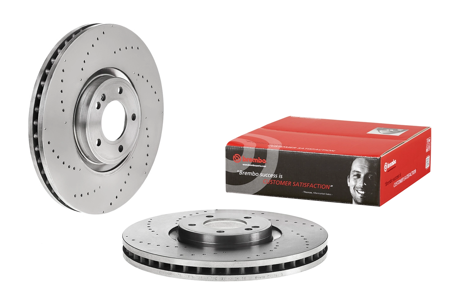 09D76210 Brembo Диск тормозной передний