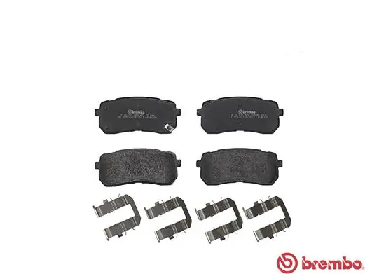 P30035 Brembo Колодки тормозные дисковые комплект