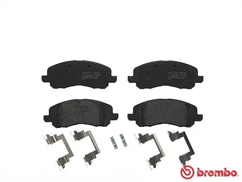P18001 Brembo Колодки передние