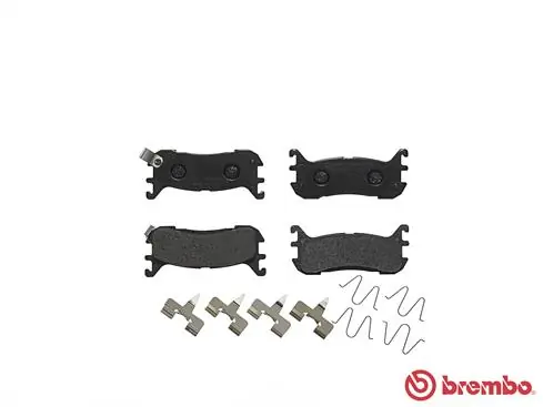 P49021 Brembo Колодки тормозные дисковые комплект
