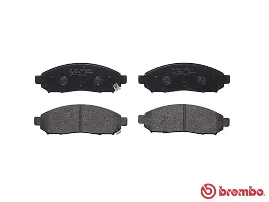 P56096 Brembo Колодки передние
