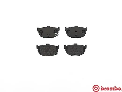 P30003 Brembo Колодки тормозные дисковые комплект