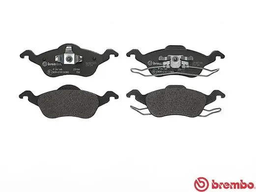 P24046 Brembo Колодки передние
