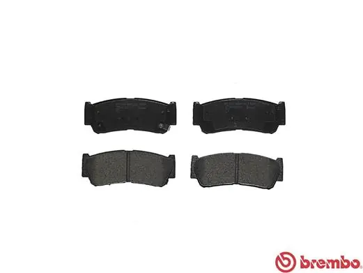 P30037 Brembo Колодки тормозные дисковые комплект