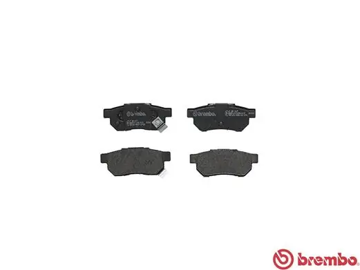 P28017 Brembo Колодки тормозные дисковые комплект