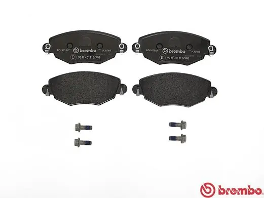P24060 Brembo Колодки передние