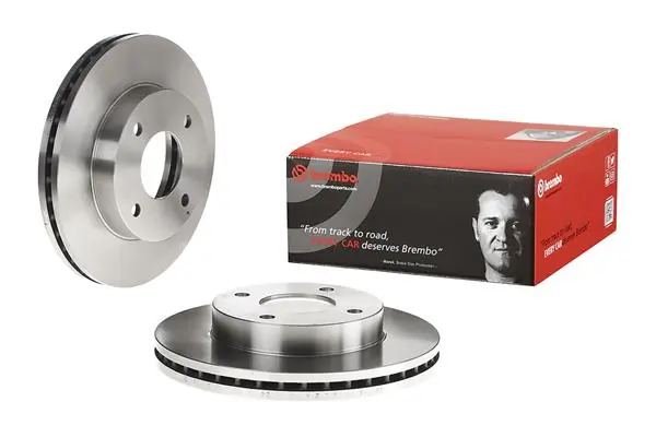 09B54810 Brembo Диск тормозной передний