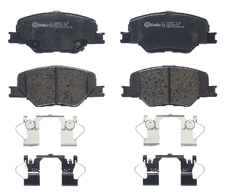 P59096 Brembo Колодки передние